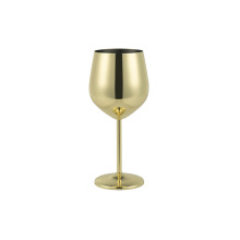 Solid Stainless Stainless Wine Goblet por atacado