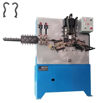 Hanger Iron Hook Making Machine with Rivet