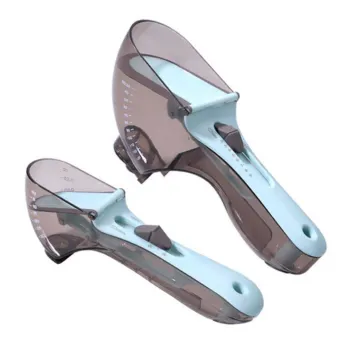 Adjustable Measuring Cup with Precision Spoon and Scale for Cooking (5ml-30ml)