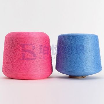 BoyueTessile: filato di cotone 55% da 30/2nm sostenibile per maglieria e tessitura