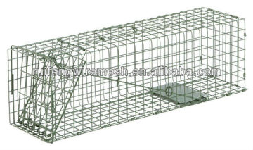 Alibaba online pvc coated metal wire animal trap cage for mouse,fox