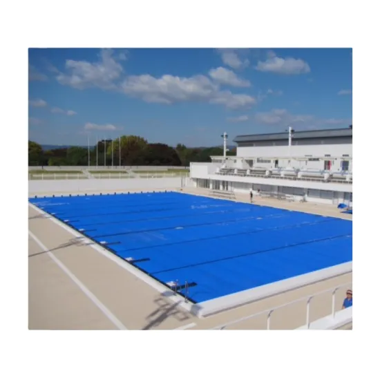PVC Tarpaulin Swimming Pool Cover Material Knife Coated Fabric