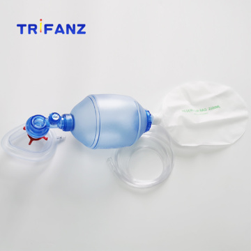 Persediaan Medis Sekali Pakai PVC Manual Resuscitator Ambu Bag