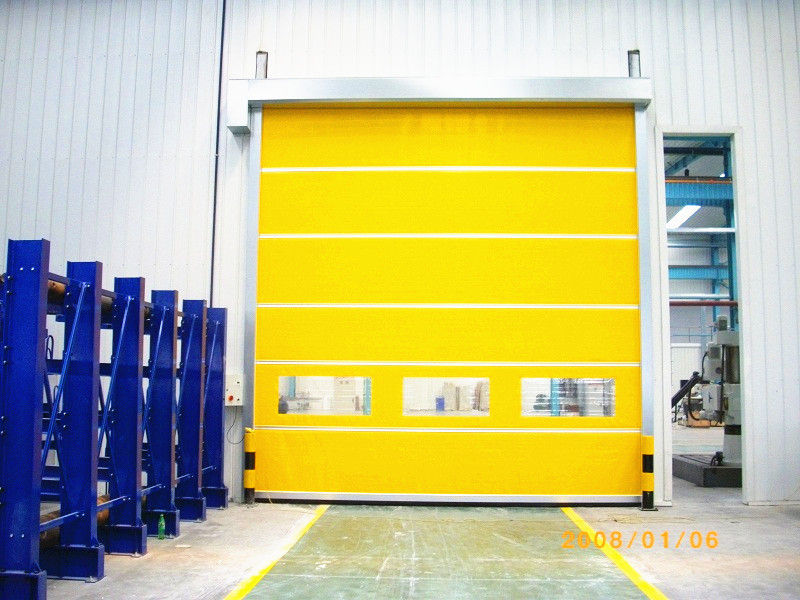 PVC High Speed Auto Recovery Rolling Door