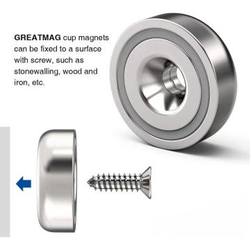 Magnetic Round Base RPM-D60 Pot Magnet