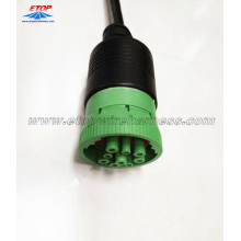 Conector tipo II macho J1939 moldeado