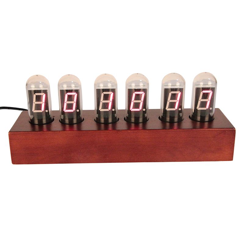 Hi-Fi Tube Alarm Desk Clocks