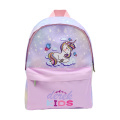 Pink cartoon style children's lightweight large capacity backpack