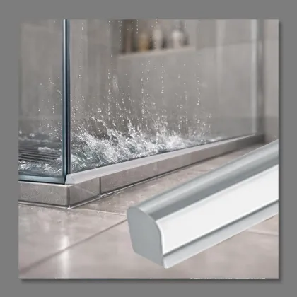 Bathroom Door Bottom Seal Shower Door Thresholds