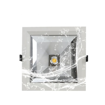4 Zoll dimmbare LED -Downlight 95mm x 205 mm IP65 wasserdichtes Einbaubeleuchtung