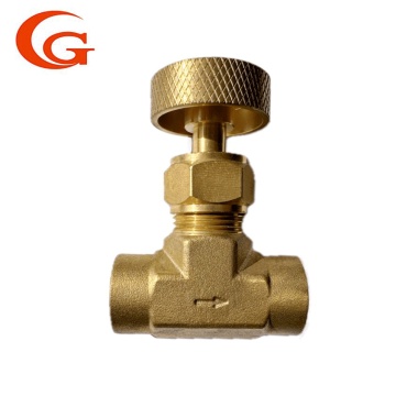 Endüstriyel Kullanıma Yönelik Yüksek Basınçlı Pirinç İğne Vana