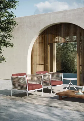 Rattan Wicker Garden Sofa and Casual Chair Table Set