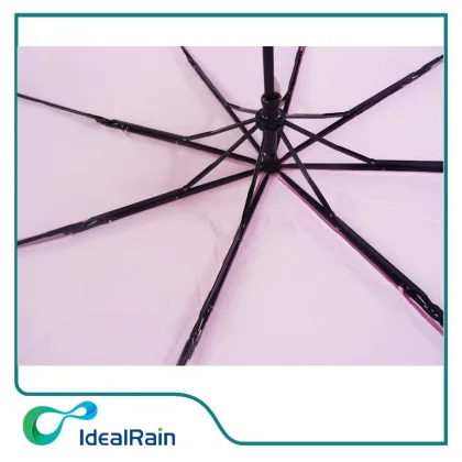 beautiful colorful custom print 3 fold art umbrella