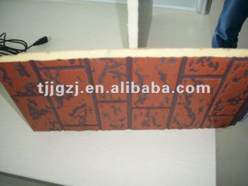 Decorative sandwich wall panel