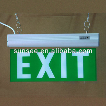 Acrylic emergency led light, led exit sign, LEDSIGN-0035
