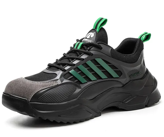 2023 Best-Selling Breathable Lightweight Anti-Skid Safety Shoes for Men