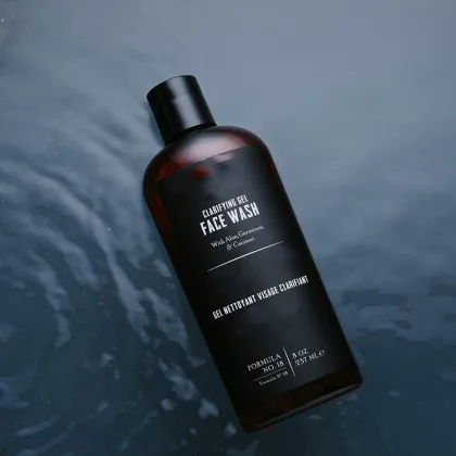 OEM vegan face daily wash for men