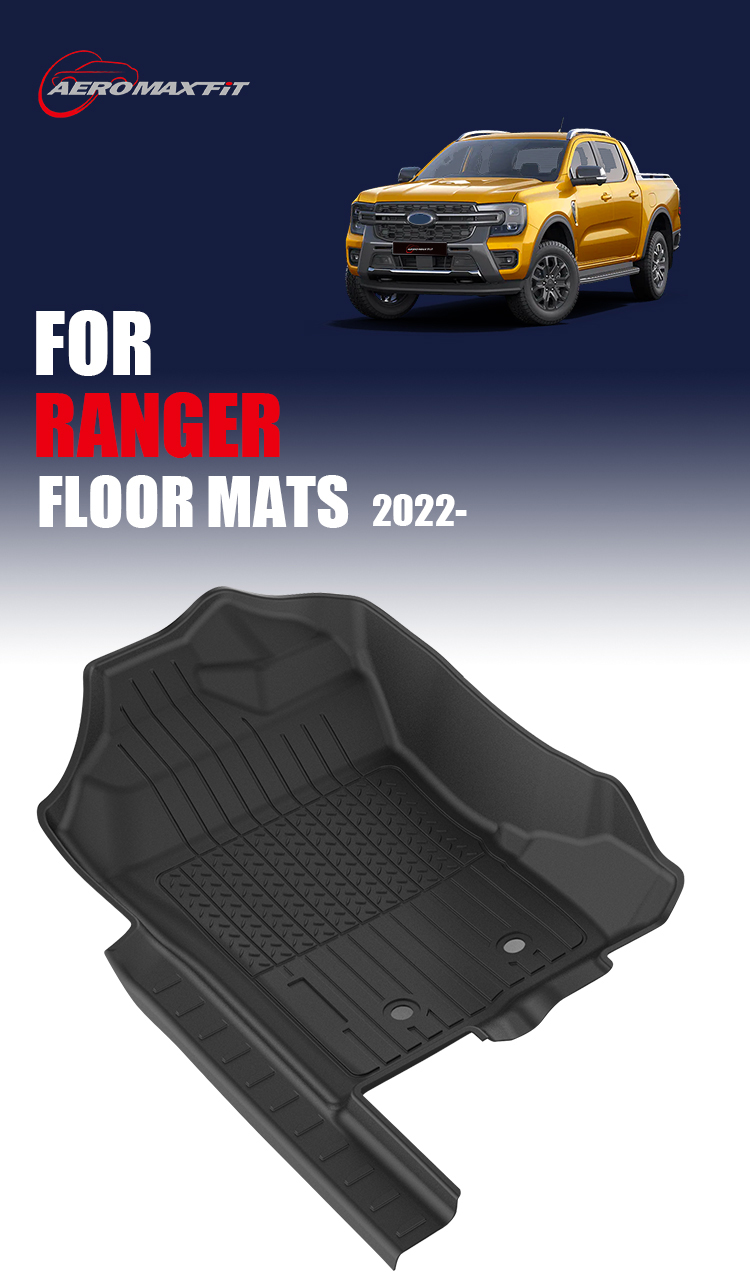 Ford Ranger Injection Molded Floor Mats_01