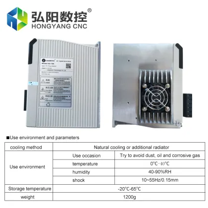 Leadshine Easy Servo Driver HBS758 & Hybrid Servo Motor Kit 86HBM80-1000 with AC 75V Input