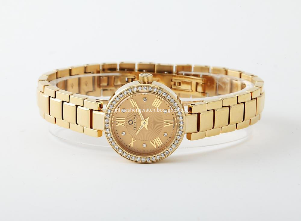 Golden Women Watches