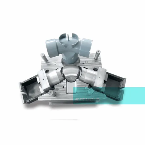 PPR pipe fitting mould unscrewing ejection