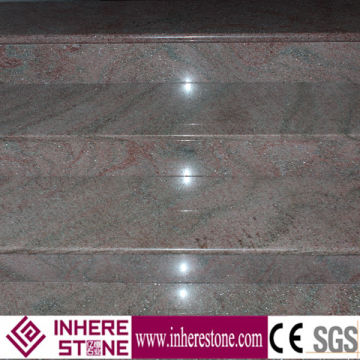 hot sale granite stone multicolor white gold stair