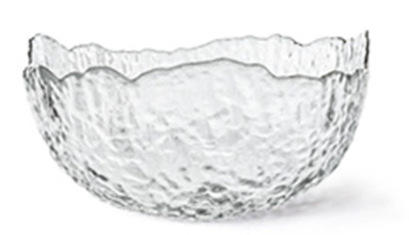 Small Transparent Salad Bowl