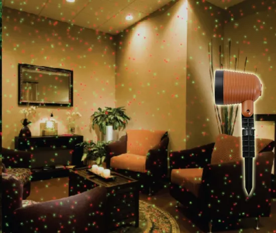 Sensor Laser Light Green Red Garden Laser Light