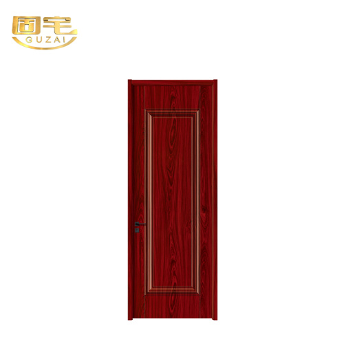 Cửa gỗ nội thất màu đỏ óc chó