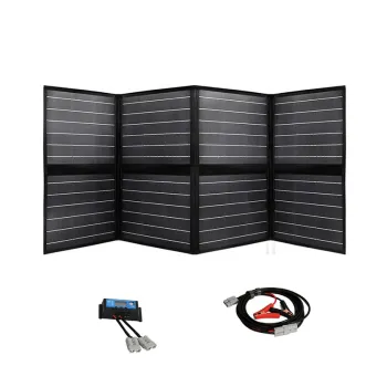 Portable Smart Solar Generator with 300W Solar Panel for Camping