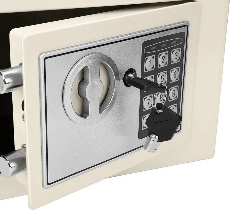 Safe with Keypad for House Pistol Cash Jewelry Important Documents