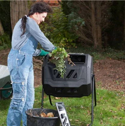 Indoor Worm Compost Bucket for Kitchen - Garbage Compost Bin