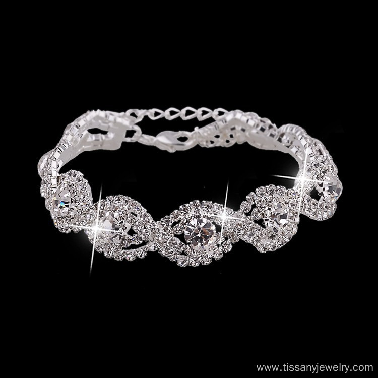 Luxury Wedding Austrian Crystal Bracelets For Women