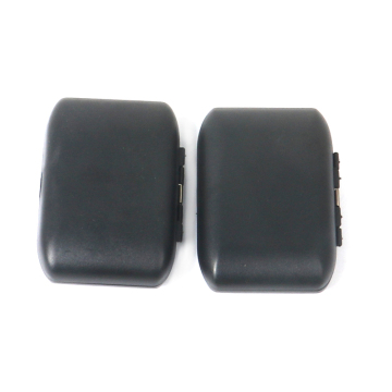 Factory direct selling hot sale black plastic acrylic storage box metal smoking pipe box smoking accessories