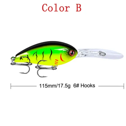 Hot Sale 115mm 17.5g Hard Bait for Bass and Barracuda