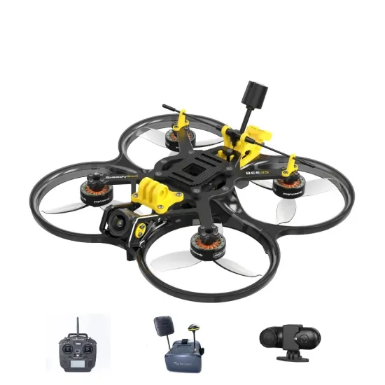 FPV Cinewhoop Drone with Analog Version: 3.5-inch Racing Drone O3