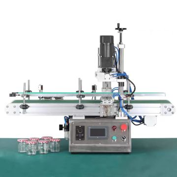Automatic Tabletop Screw Capping Machine with Cap Feeder