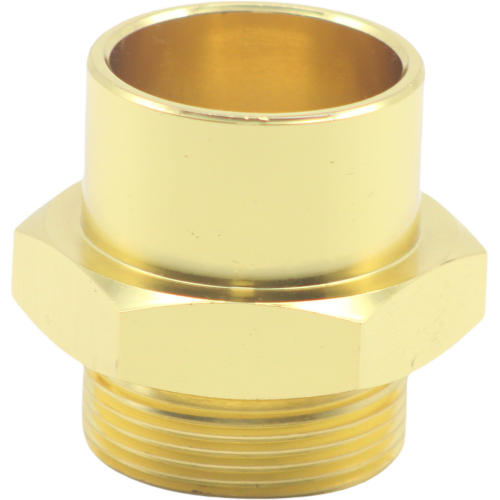 Copper outer hexagon adapter