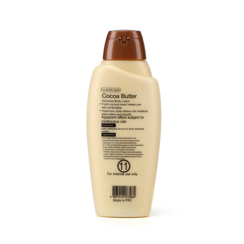 High Quality Wholesale Cocoa Butter Perfumed Body lotion