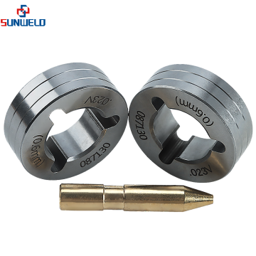 087131 Комплект 2 задвижващи ролки .023''-.025''/0.6mm