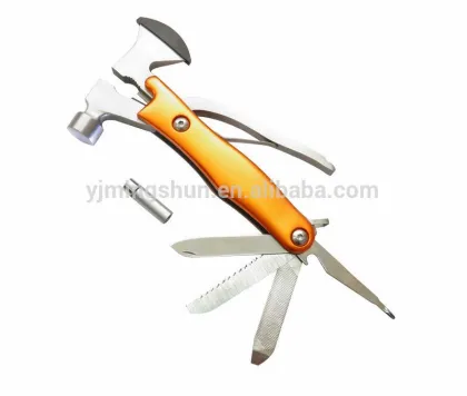 LED Flashlight Multi Tool Hammer With Axe