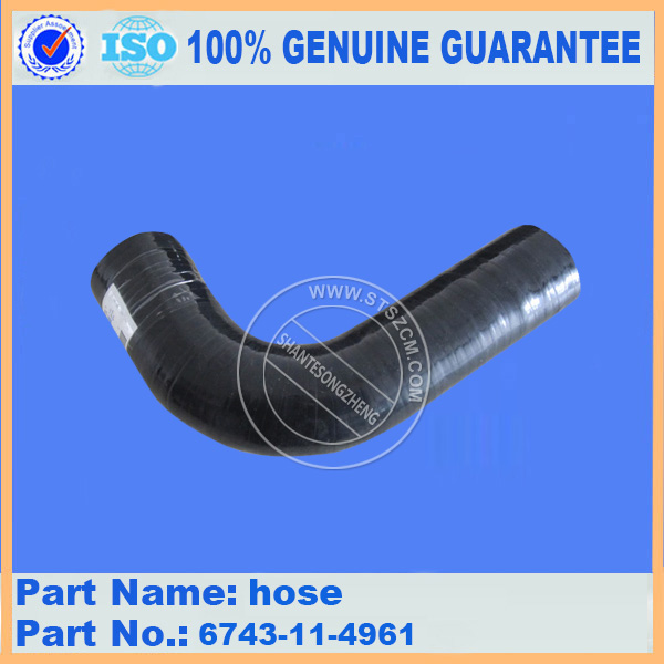 Aftercooler hose 6743-11-4961 for KOMATSU PC340NLC-7K