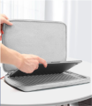 Tas komputer tahan air dengan kain jacquard