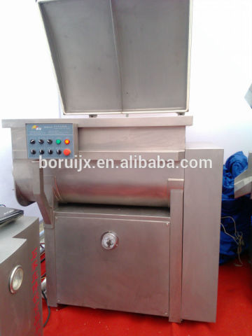 Double axis meat mixer