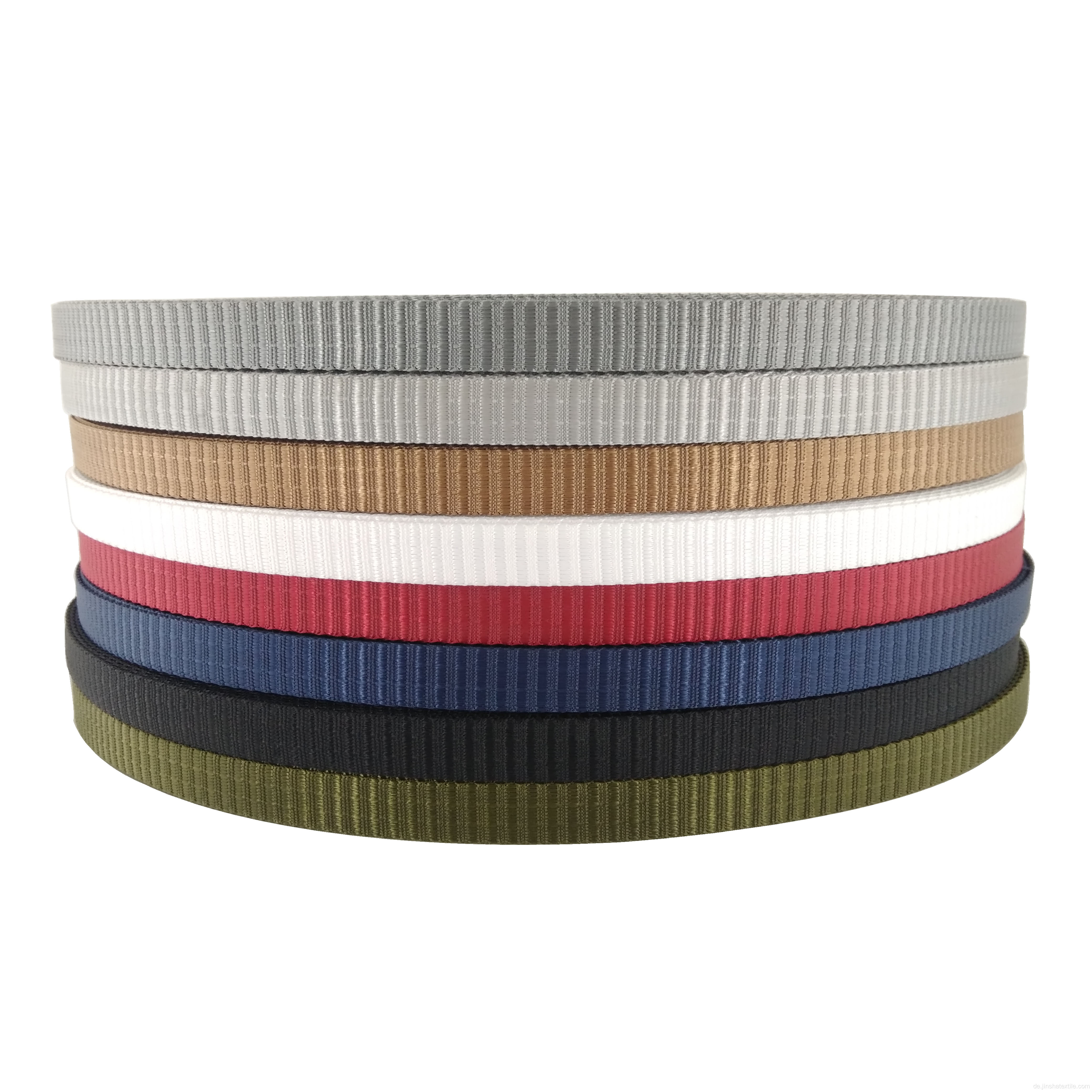 Gurtbänder benutzerdefinierte 15 mm 20 mm 25 mm Polyester -Gurtband