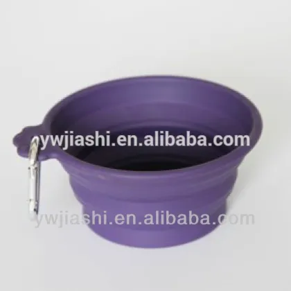 Pet feeder,silicone collapsible pet feeder,portable pet bowl
