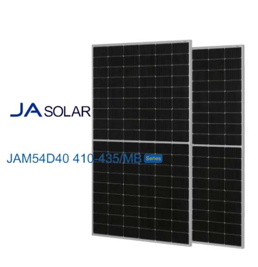 JA Solar JAM54D40 410-435W MB Series N-type Bifacial Double Glass Mono Module for PV Systems