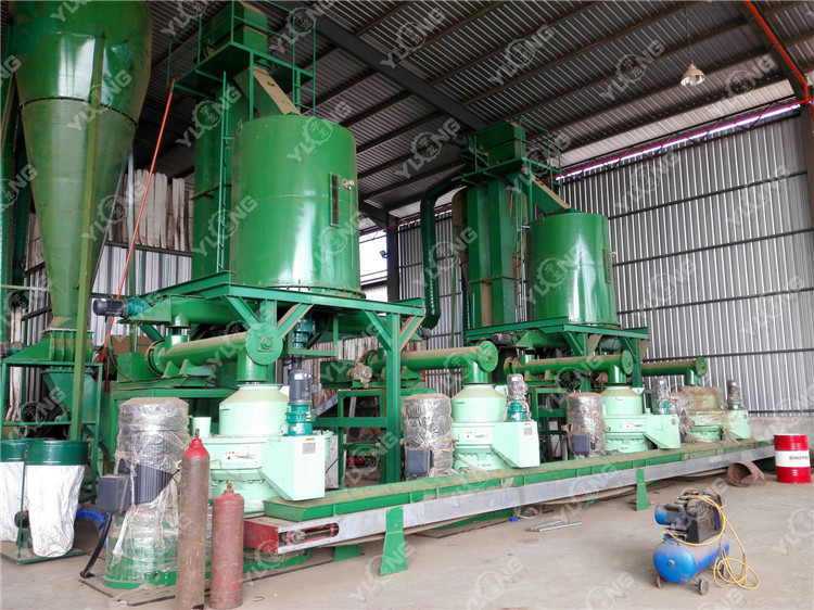 Yulong Wood Shavings Pellet Making Equipment 