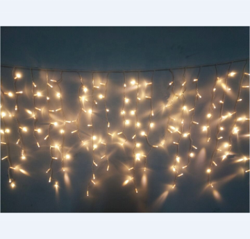 IP65 Rubber Wire Icicle Lights: Waterproof LED String Lights for Outdoor Decor
