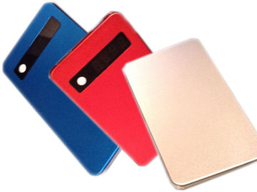 Ultra Thin 5 Volt Lithium Polymer Power Bank 5000mah With Led Flashlight